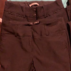 ‼️Bundle black stretch pants Size M ‼️